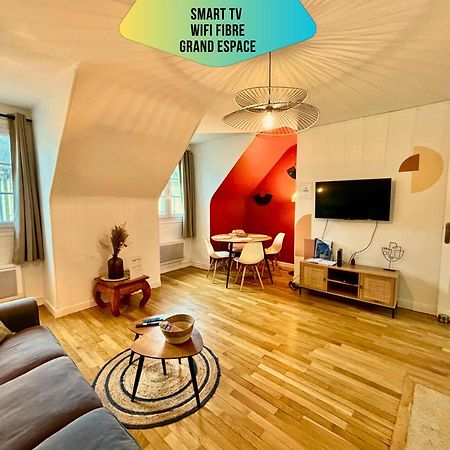 Le Corneille - Ideal Pros & Couples - Centre Historique - Chateau 5Min - Gare 10Min - Au Calme - Fibre Κομπιέν Εξωτερικό φωτογραφία